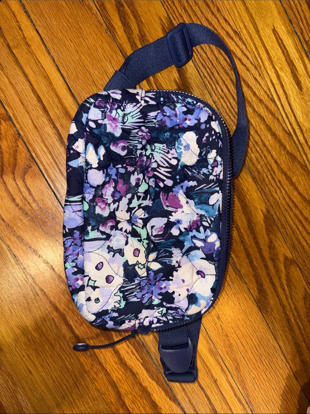 Vera Bradley Navy Floral Crossbody Sling